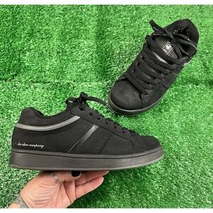 DVS Shoe Company Black Skate Sneakers Shoes Women's 6.5 Low Top Lace Up Skater